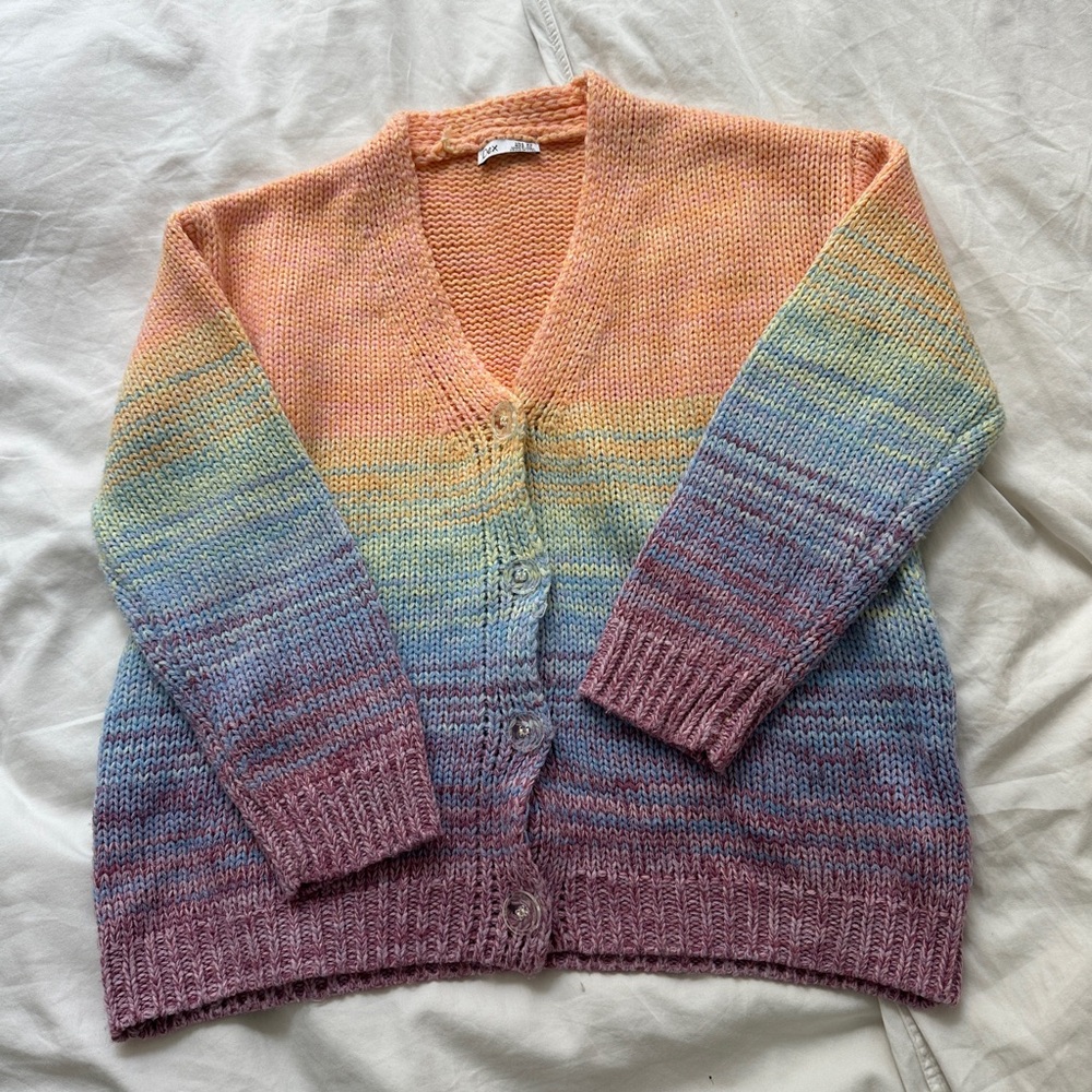 Dex Multicolor Gradient Women's Cardigan